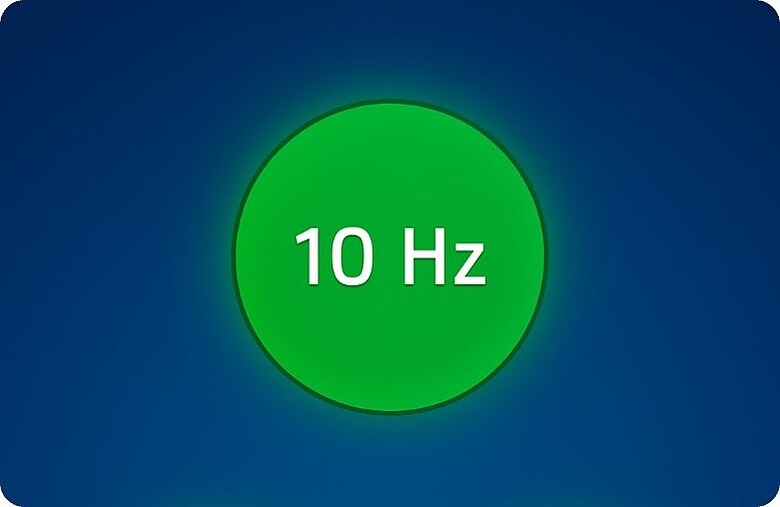 QuickRepetition µ-chip Technology - 10 Hz